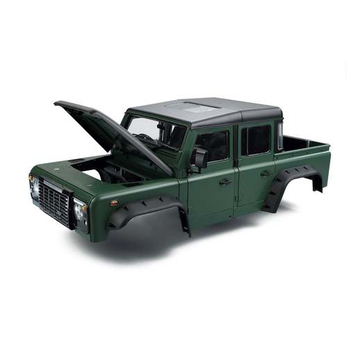 1:10仿真D130路虎卫士好皮卡硬壳SCX1090046TRX4遥控车硬壳313