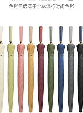 24骨伞雨防风大号SLH大长柄雨伞双人晴雨两用商务雨伞防风伞超伞