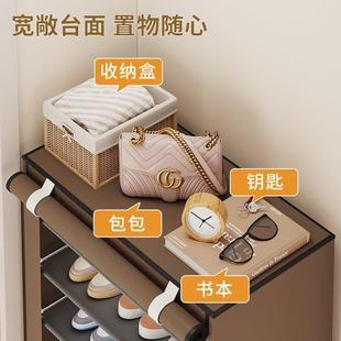 玄关鞋柜鞋架简置物家约用柜门QSB口收纳入出租房门一件包邮