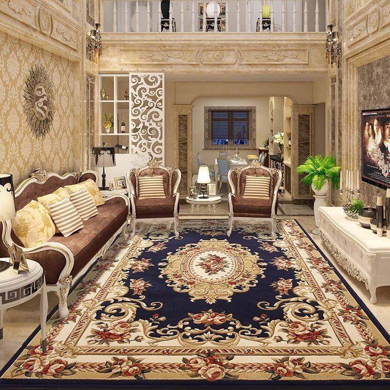 m宽14MM厚大面边积欧式地毯加厚别墅客厅高4级奢北轻AXS欧卧室床