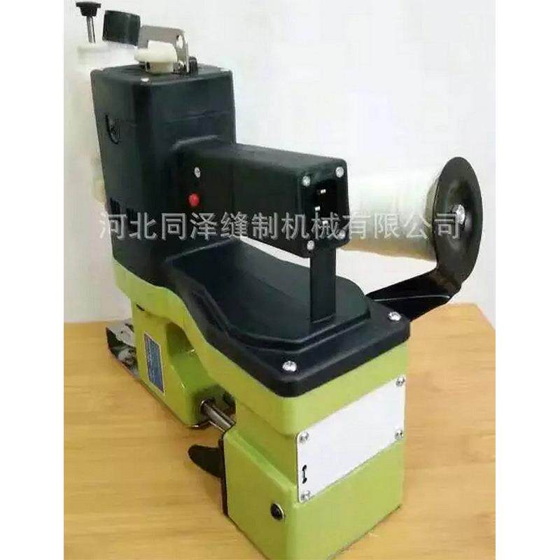 供应双针858线手提缝包机枪式手双提缝口手提大米袋封机口机包装