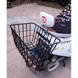 置车踏板车电动车自行车M85WWQ44后学单车篮电瓶篓配件防水生防水