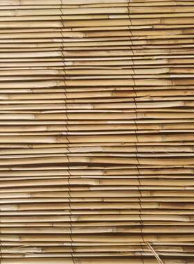 家用加粗晾晒芦苇帘帘田园风草户用外栅栏专吊顶遮阳帘CPC格尺寸