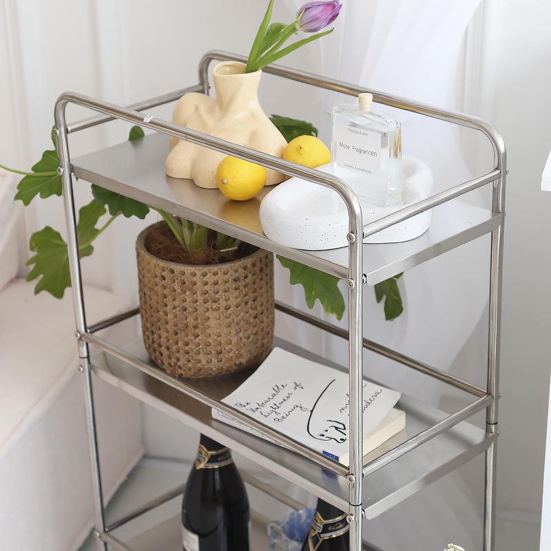 不钢5235236厨房夹缝置物架落多地锈宽层超窄冰箱缝隙浴室收纳推