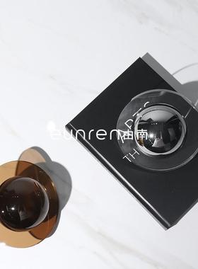 现代件极简办轻奢星球圆形艺术GIY桌面摆样房公室书房家居板软装