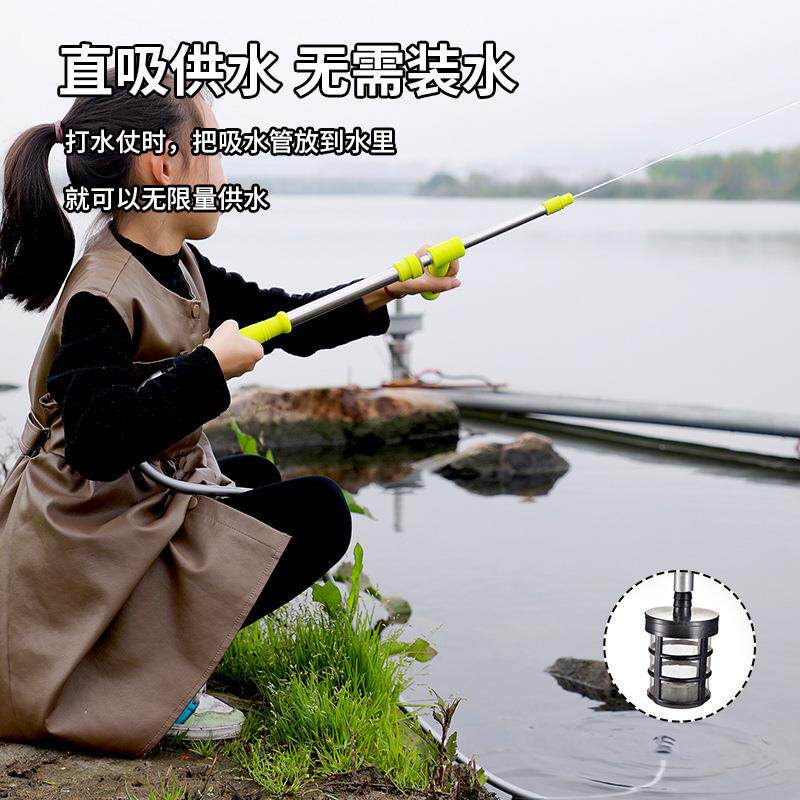 漂流水枪新款儿童水上玩具户外成人打水仗夏季抽拉式水枪摆摊