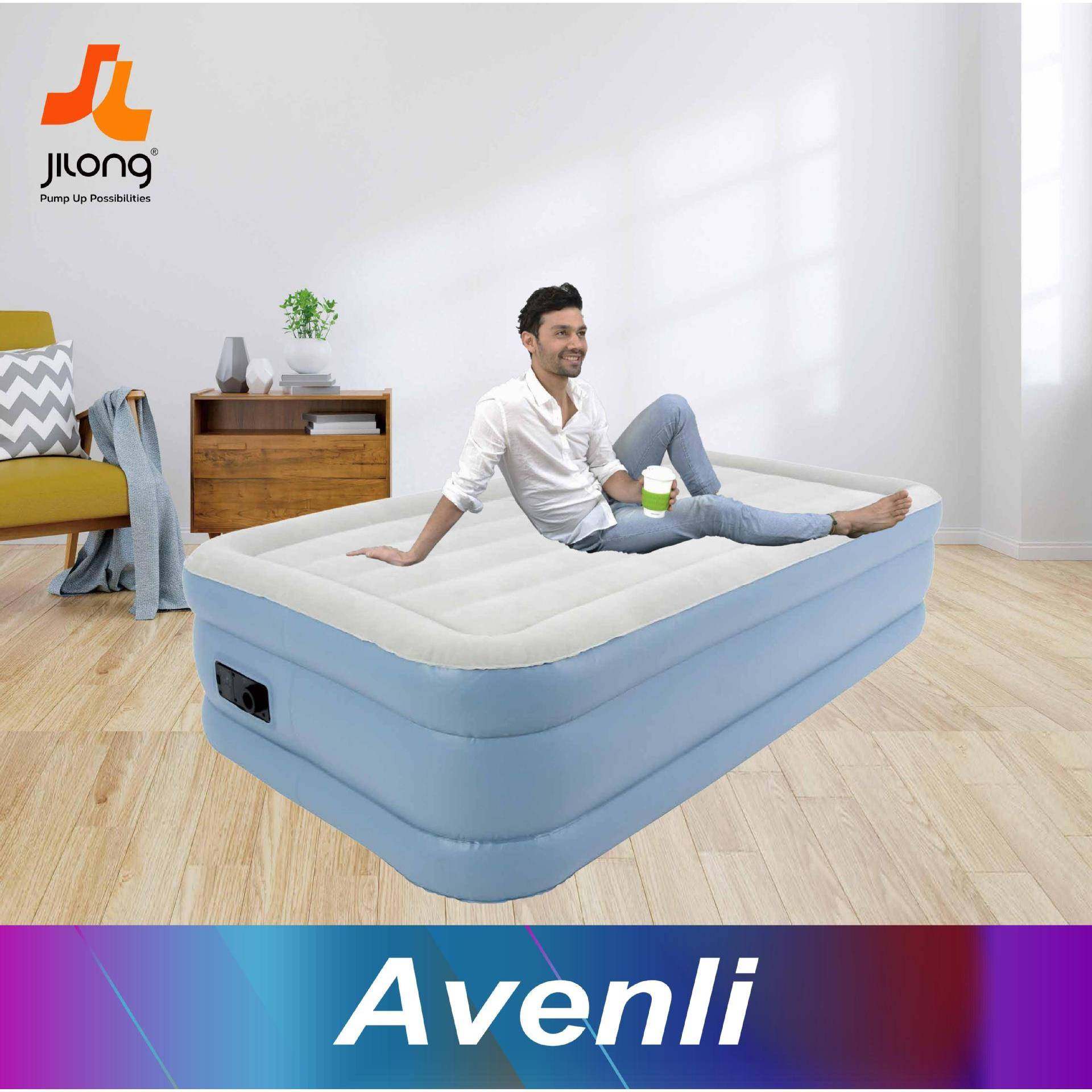 JILONG充气床垫家用加宽型网布直拉带双人气垫床双层内置泵午休,纺织面料/辅料/配套,纺织机械配件,淘宝优惠券,粉丝福利购,淘宝优惠卷