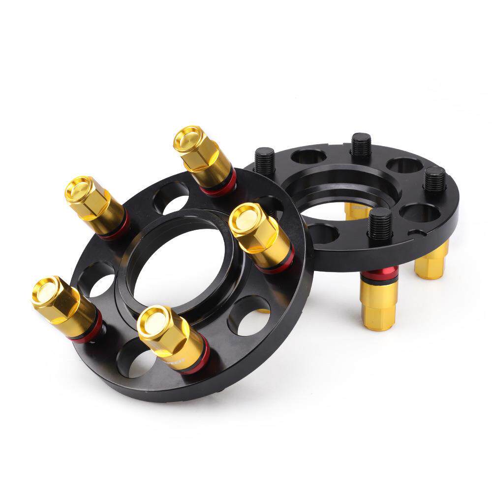 含税5*120车轮毂适用宝马法兰盘加高加宽2*15mm/M14*1.25防盗螺栓