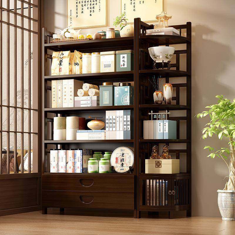 博古架客厅茶柜茶架茶具置物架茶桌茶台收纳架家用落,机械设备,其他机械设备,淘宝优惠券,粉丝福利购,淘宝优惠卷