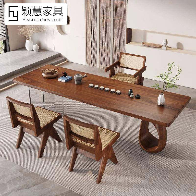 实木茶桌椅组合茶几餐桌两用客厅茶台轻奢现代高级感亚克力泡茶桌,机械设备,其他机械设备,淘宝优惠券,粉丝福利购,淘宝优惠卷