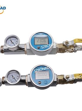 IPX5IPX6防水等级测试装置数显屏幕流量计现货IEC60529