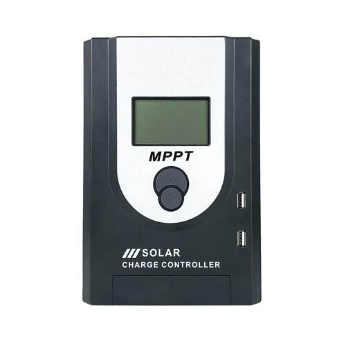热销MPPT太阳能遥控控制器10A-50A自动识别12V/24V光伏mppt