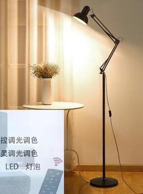 纹绣美睫落地灯led护眼冷光灯立式美甲北欧风立式柔光灯