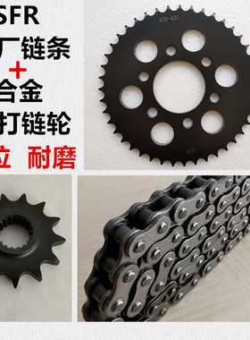 适用贝纳利TNT150i红宝龙BJ150-29B链盘链轮套链牙盘齿轮油封链条