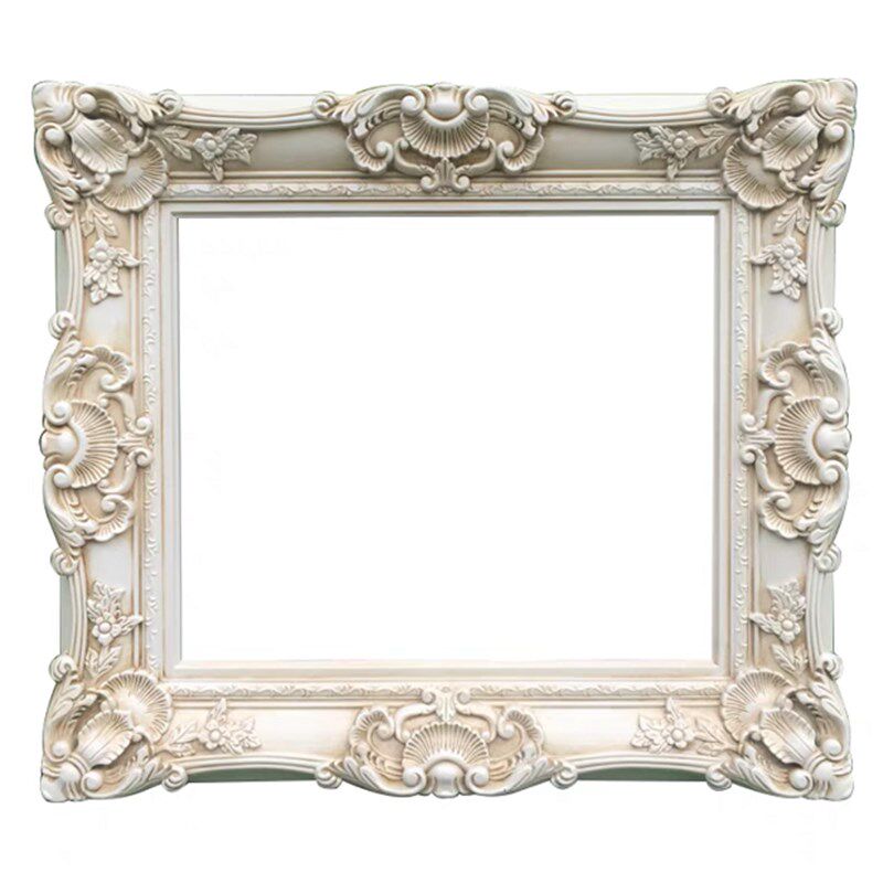 欧式油画框大婚庆婚礼道具雕花复古影楼KTV装饰挂墙塑料相框拍照
