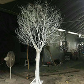 干树枝干枝白色树干许愿树橱窗枯树杆仿真婚庆路引树枝装 饰摆件