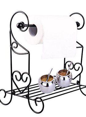 铁式欧新款厨房桌面NPZ立式铁艺线调味料巾收纸纳置物架