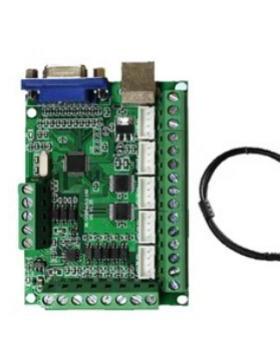 V3.255轴控制卡五轴板雕电刻口机主步进机驱WWG动接板