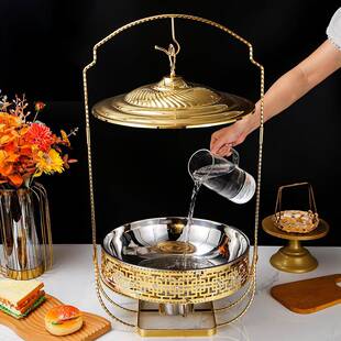 跨热销豪华花边LOZ士盖挂盖自助餐境炉加粗吊餐炉固爵体钩液体酒