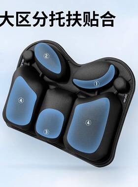 31599腰靠充气汽车垫折叠护腰姿垫办室久坐不累矫正公靠坐护腰靠