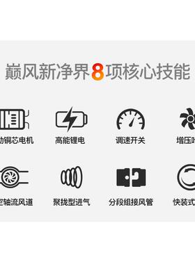 GGW凯6姿40V吹风机K4Z4背负式锂电吹雪机K288鼓风S机充电式吹尘机