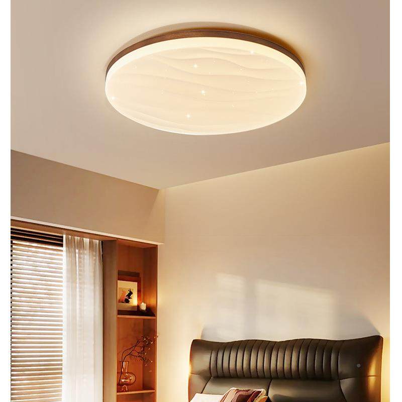 新中式吸顶风灯客厅主灯实薄47203胡木桃色中古复古卧室超全屋灯,家装灯饰光源,客厅吸顶灯,淘宝优惠券,粉丝福利购,淘宝优惠卷