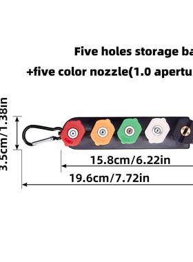 洗车配壶件高压清洗机全透明洗泡沫壶p990a车壶洗车泡4沫喷1/快接
