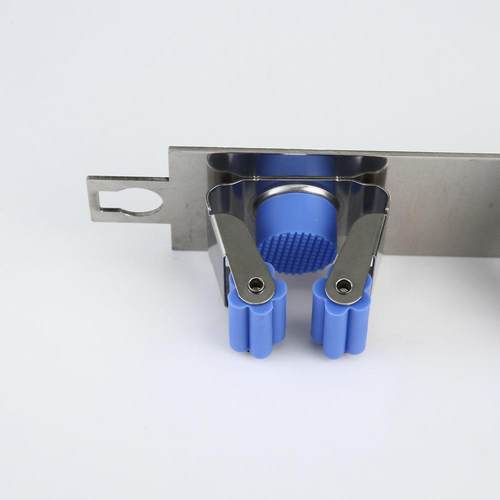 不锈钢拖BH-Y-05把卫架打孔扫把挂壁墙上吸盘架钩簸免箕生间拖布