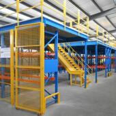 阁隔楼钢货架平台钢制仓库层重搭型货架仓储货架建二层库835房货