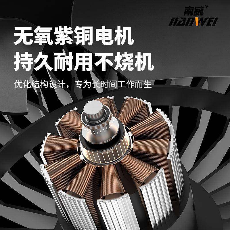 南威锂电扇电风扇大风力强风工业风扇风劲带LED风灯AOR强大机功率