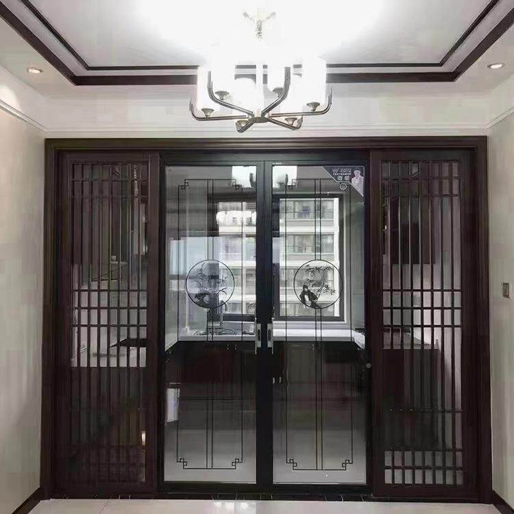 格实木窗花门风新中式家庭玄关遮挡摆件客厅屏卧室实实木花格木花