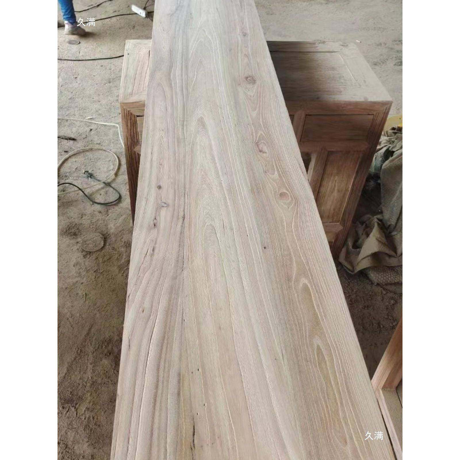 老旧榆木门板原木风化板木HIE复古怀桌面茶桌板茶板台实木一字板,基础建材,原木板/实木板,淘宝优惠券,粉丝福利购,淘宝优惠卷