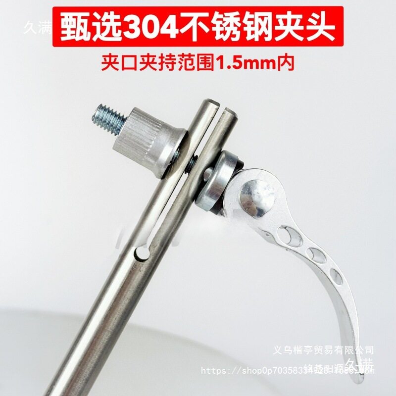 飞蝇钩铁板钩不锈钢可旋转绑钩台