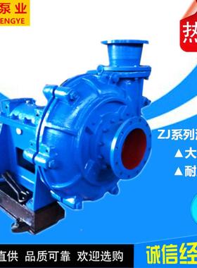 ZJ型EJR离心渣浆-泵浆旋流器水泵50ZJIA46卧式矿-用渣泵耐磨