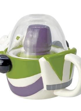 斯光茶壶带过滤器陶瓷茶具年10256卡通查漏摆件巴茶个性壶