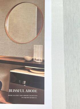 茶厂家店宾馆壁布轻酒奢厅楼工程墙布MKI防潮宿舍出租屋餐公寓壁