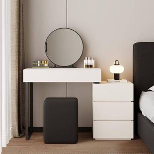 风新款 卧室 全实木简约梳妆台871化小户型窄小出屋斗租柜一体中式