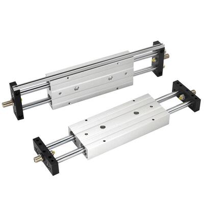 STMB双滑台气杆TMBSS244TMS10/16/20/25X25X50X75X100X125X1缸50S