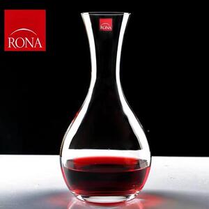 捷克晶诺娜rona酒进口水醒酒红酒分酒器1500器ml斜口醒5979器经典