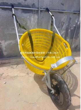 大棚采摘运车RES输车农用菜瓜吊瓜小推车蔬果园独轮西手推搬运鸡