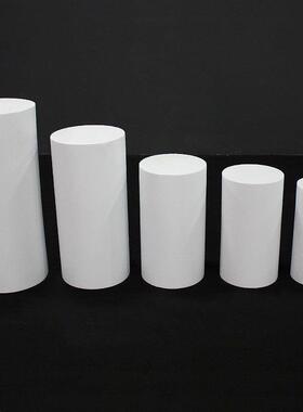 婚庆方道具白色路方柱甜品台婚礼铁艺形柱B001甜品桌引圆摆件装饰