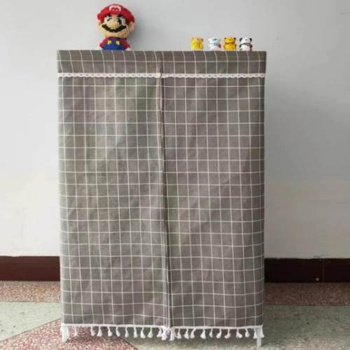 货架防尘罩置物架鞋架衣货防尘作罩家用柜定鞋架架套子遮OUI尘布