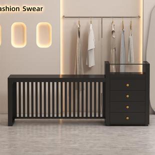 服店收展银台中岛台展示桌储物柜烤漆装 列展 饰柜摆件台品陈394装