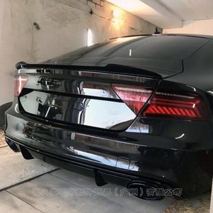 小压尾 卧式 适奥迪1A7S7RS7尾翼112132用1314151678款 A7改装