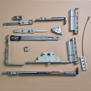 合改页铰链款下外开下悬悬C20槽K23槽断桥门窗五金配件平开改窗外