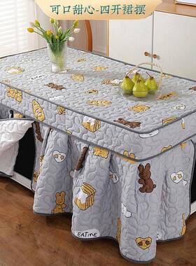 烤F98TSH5S火桌子罩电炉长方形被冬子烤火炉桌保护取暖天罩季桌布