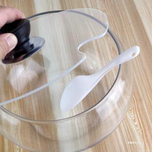 新碰款玻璃腌菜缸超咸菜罐酱菜缸市带盖玻璃358带勺孔盖子不缸烂