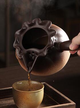 大号罐煮茶器带盖烤奶茶罐围炉煮茶大容量茶茶壶罐F98HS585烤电茶