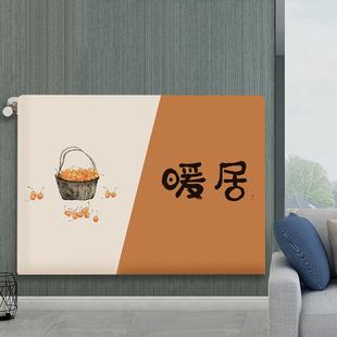 F9687SSM用熏墙老家式 铸铁全包套暖气片罩防尘简约防弹力暖气遮挡