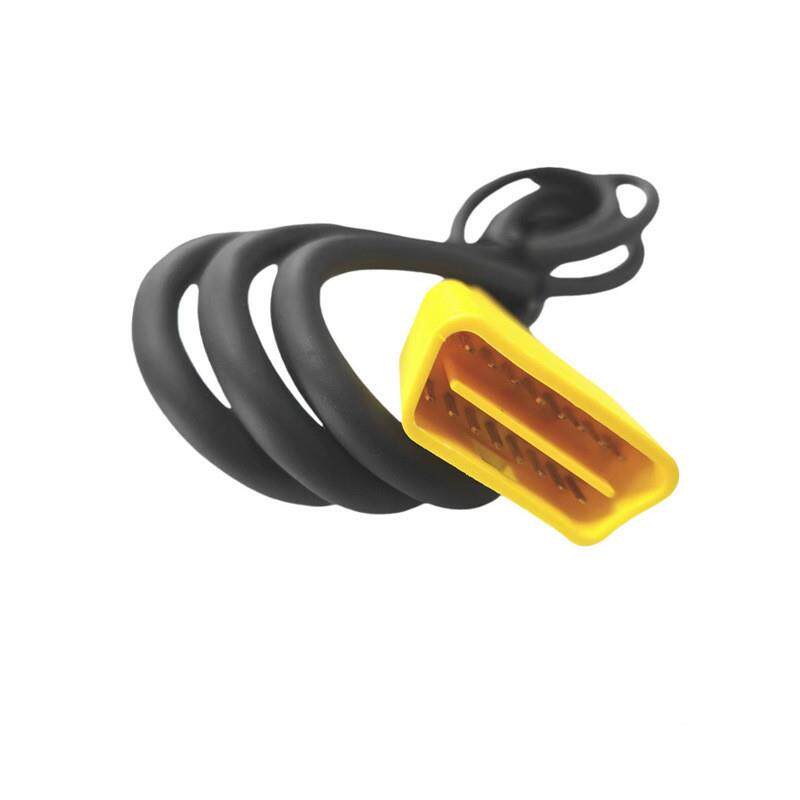 加粗线芯元征OBD一分诊仪断检测配主线适汽车线OBD2公对母延长线